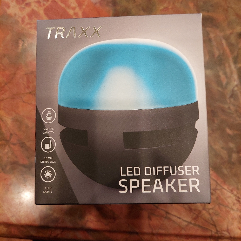 Traxx Led Speaker Diffuser Brand New